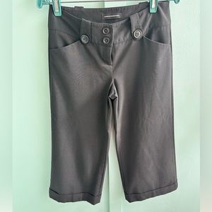 Express editor dress capris size 2